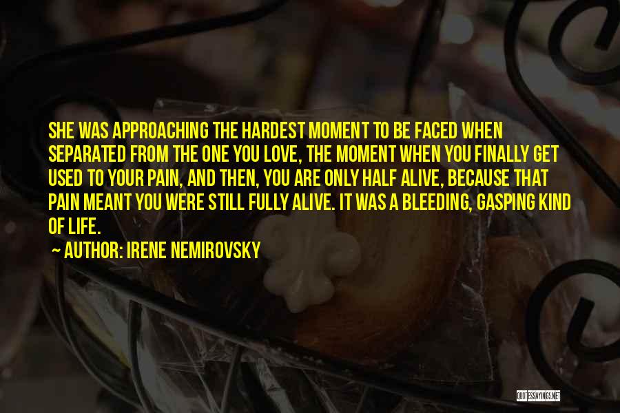 Half Faced Quotes By Irene Nemirovsky