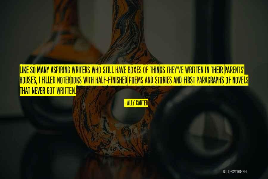 Half Finished Quotes By Ally Carter Half Finished Quotes By Ally Carter