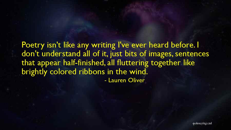 Half Finished Quotes By Lauren Oliver Half Finished Quotes By Lauren Oliver