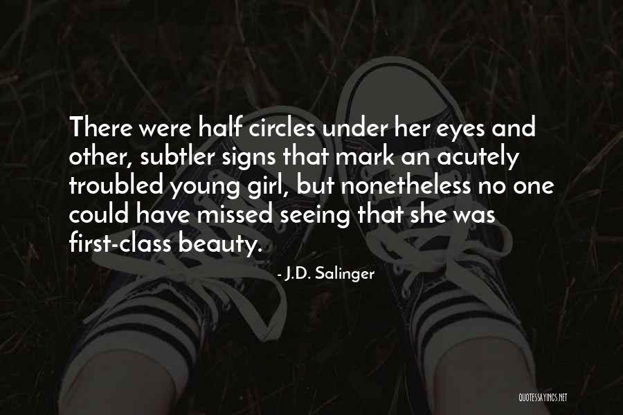 Half Girl Quotes By J.D. Salinger Half Girl Quotes By J.D. Salinger