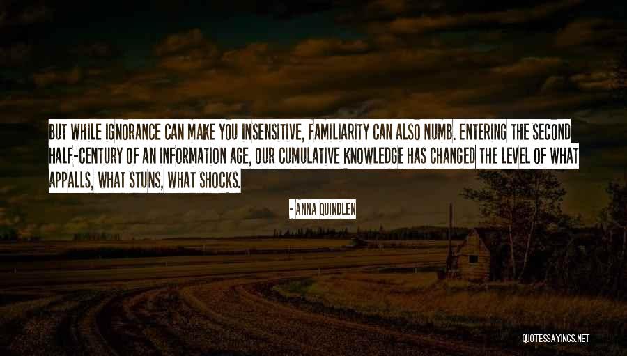 Half Knowledge Quotes By Anna Quindlen Half Knowledge Quotes By Anna Quindlen