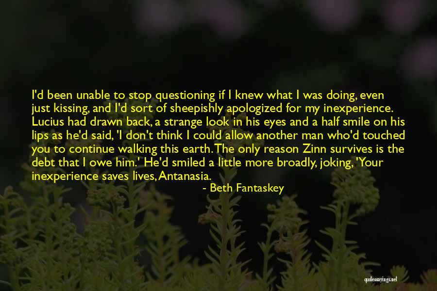 Half Man Quotes By Beth Fantaskey