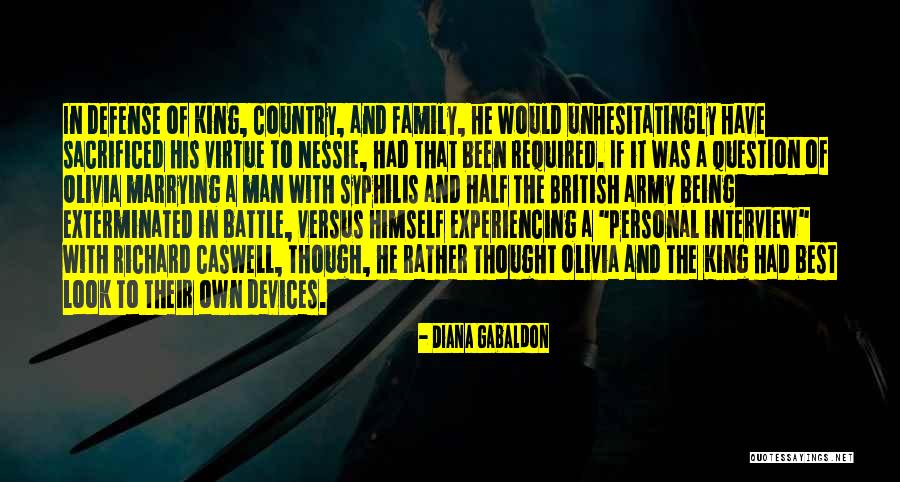 Half Man Quotes By Diana Gabaldon