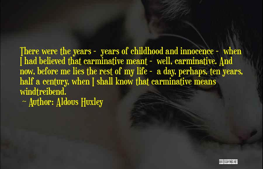 Half Meant Quotes By Aldous Huxley