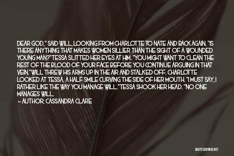Half Side Face Quotes By Cassandra Clare