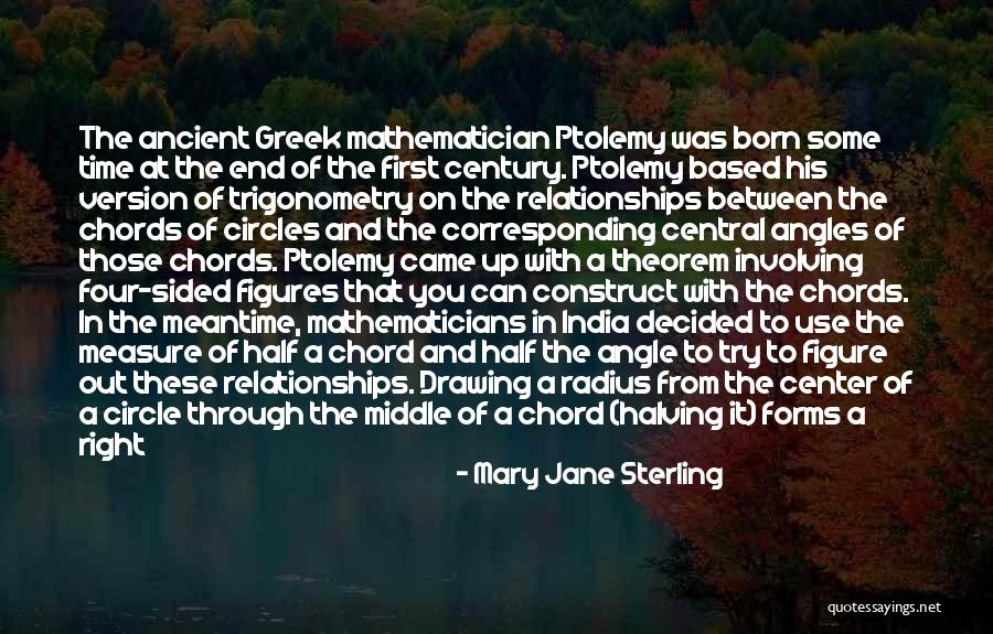 Half Sided Quotes By Mary Jane Sterling