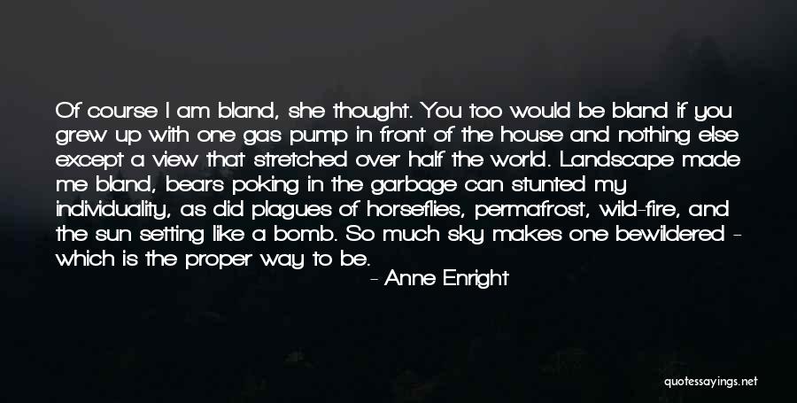 Half The Sky Quotes By Anne Enright Half The Sky Quotes By Anne Enright