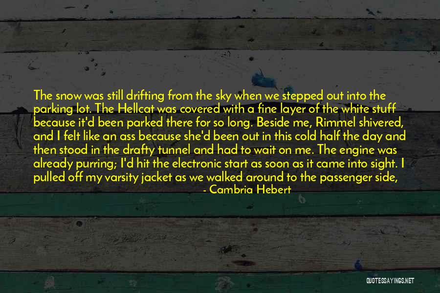 Half The Sky Quotes By Cambria Hebert Half The Sky Quotes By Cambria Hebert