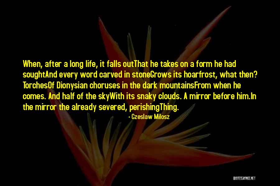 Half The Sky Quotes By Czeslaw Milosz Half The Sky Quotes By Czeslaw Milosz