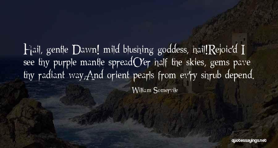 Half The Sky Quotes By William Somervile Half The Sky Quotes By William Somervile