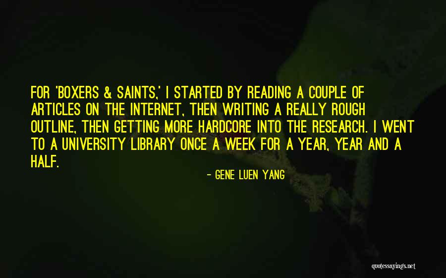 Half The Year Quotes By Gene Luen Yang Half The Year Quotes By Gene Luen Yang