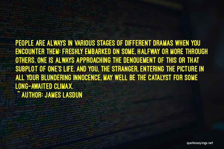 Halfway Quotes By James Lasdun