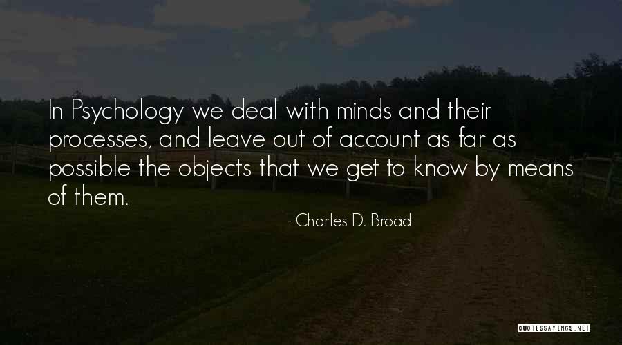 Halida Repovac Quotes By Charles D. Broad Halida Repovac Quotes By Charles D. Broad