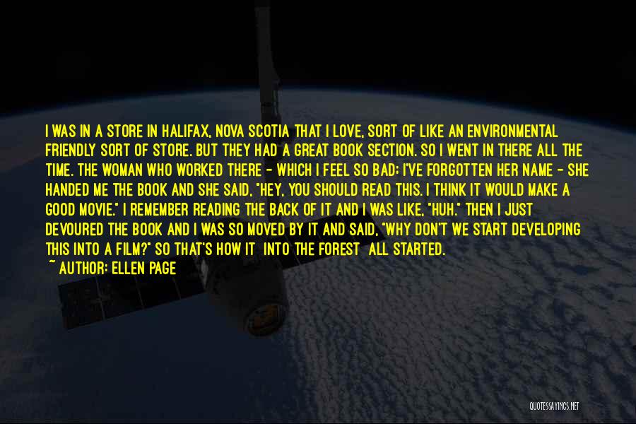 Halifax Nova Scotia Quotes By Ellen Page