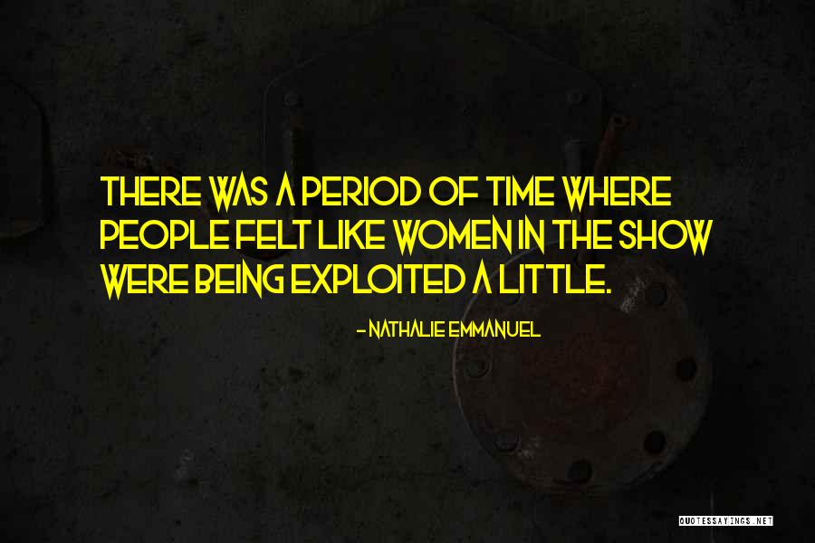 Halimah Mantan Quotes By Nathalie Emmanuel Halimah Mantan Quotes By Nathalie Emmanuel