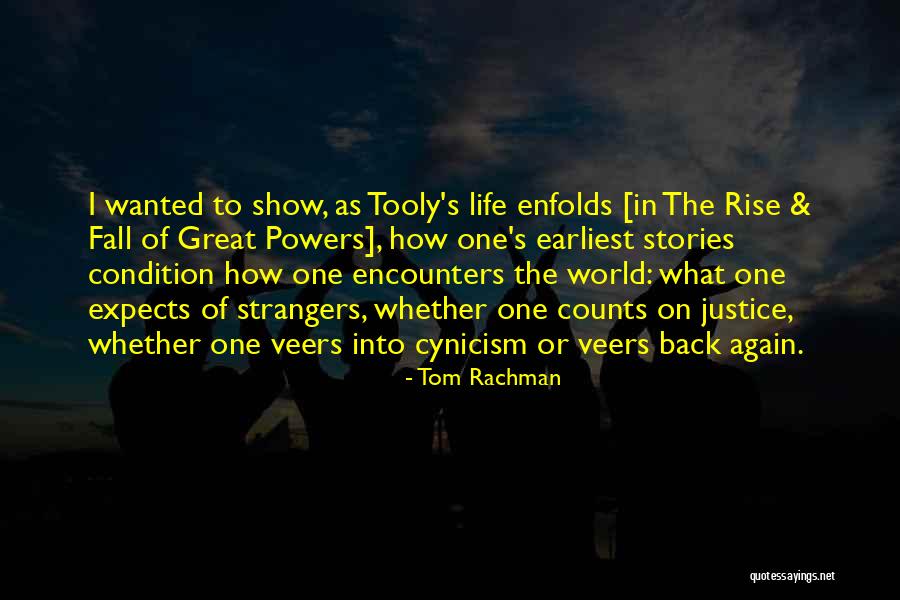 Haliyle Ne Quotes By Tom Rachman Haliyle Ne Quotes By Tom Rachman