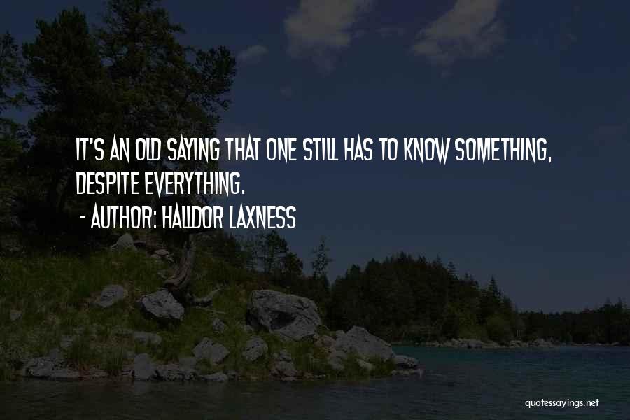 Halldor Laxness Quotes 1702219