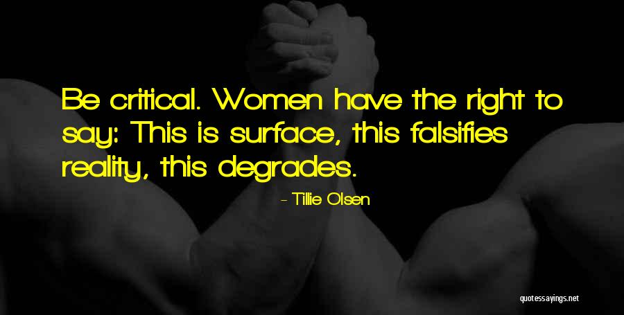 Hallenges Quotes By Tillie Olsen Hallenges Quotes By Tillie Olsen
