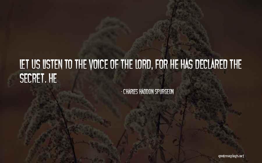 Hallervorden Dieter Quotes By Charles Haddon Spurgeon Hallervorden Dieter Quotes By Charles Haddon Spurgeon