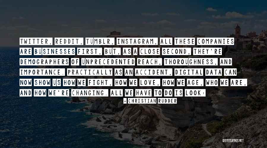 Halles Aux Quotes By Christian Rudder Halles Aux Quotes By Christian Rudder