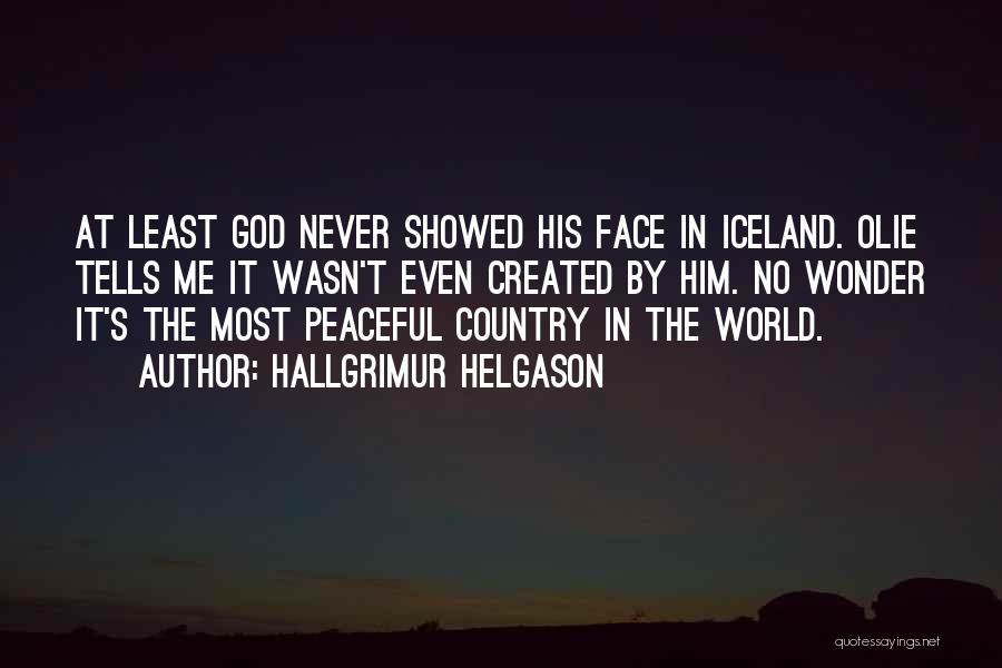 Hallgrimur Helgason Quotes 270620