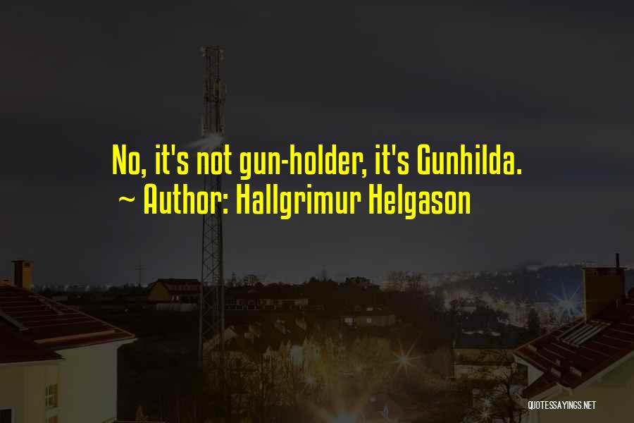 Hallgrimur Helgason Quotes 994599