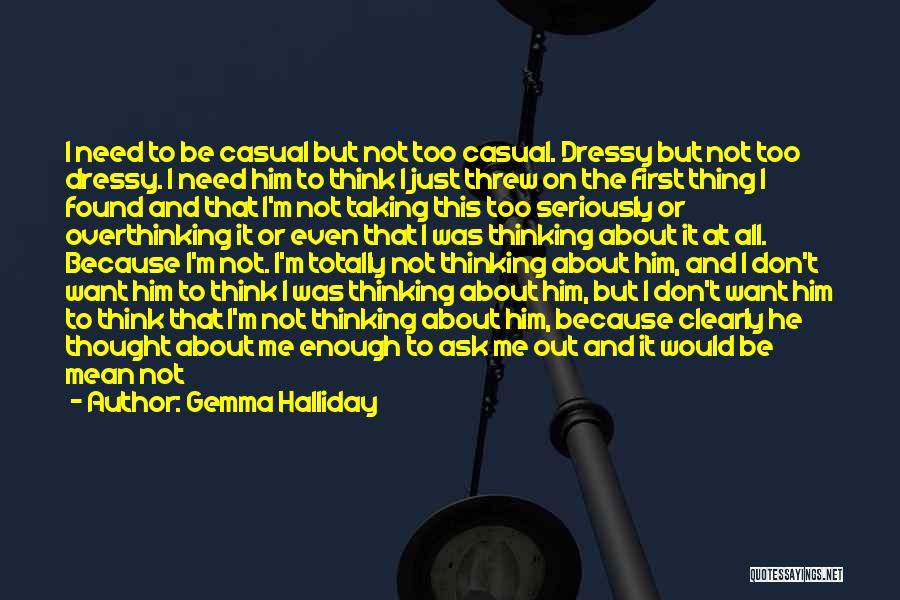 Halliday Quotes By Gemma Halliday