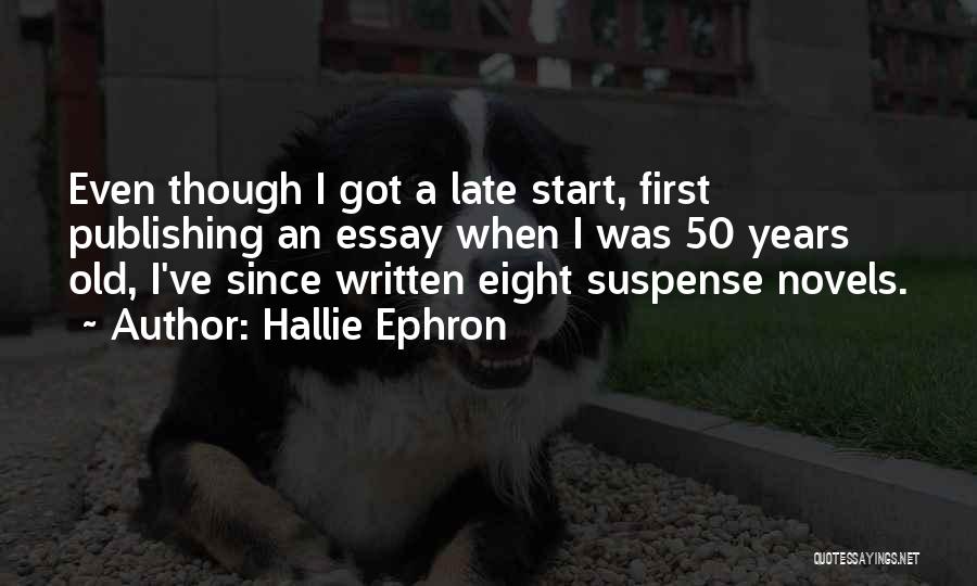 Hallie Ephron Quotes 1424190