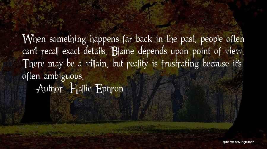 Hallie Ephron Quotes 870106