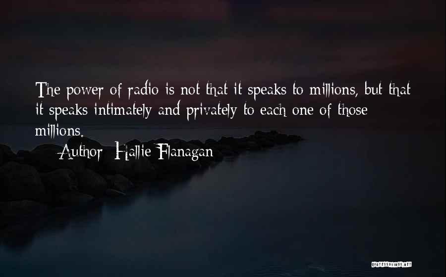 Hallie Flanagan Quotes 761218