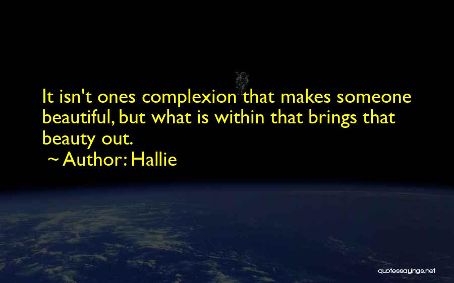 Hallie Quotes 1621400