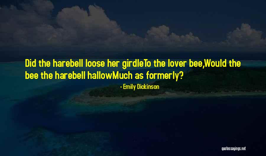 Hallow Quotes By Emily Dickinson Hallow Quotes By Emily Dickinson