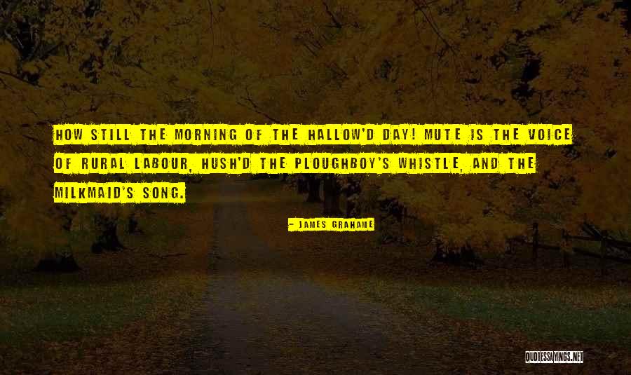 Hallow Quotes By James Grahame Hallow Quotes By James Grahame