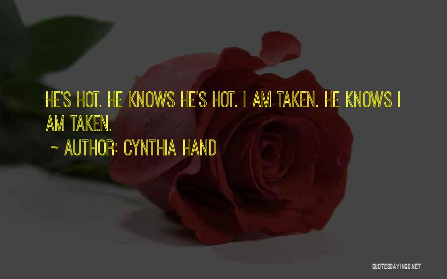 Hallowed Cynthia Hand Quotes By Cynthia Hand