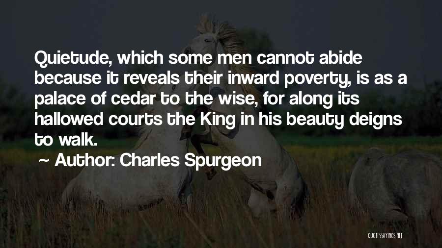 Hallowed Quotes By Charles Spurgeon