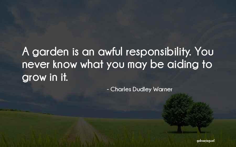 Hallquist And Associates Quotes By Charles Dudley Warner Hallquist And Associates Quotes By Charles Dudley Warner