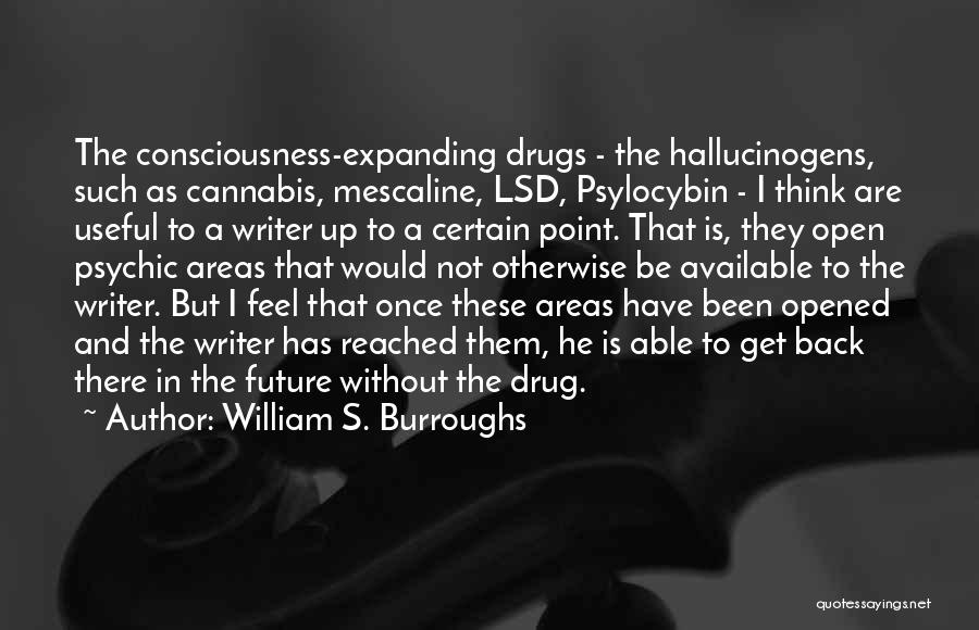 Hallucinogens Quotes By William S. Burroughs