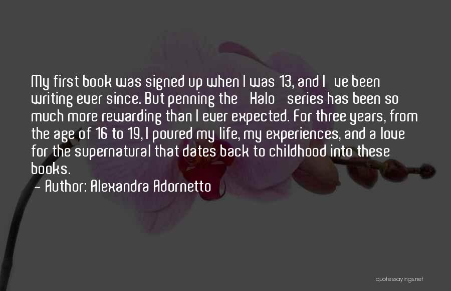 Halo Alexandra Adornetto Quotes By Alexandra Adornetto