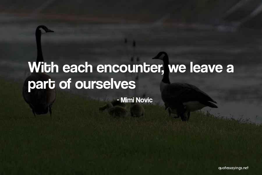 Halvatzis Quotes By Mimi Novic