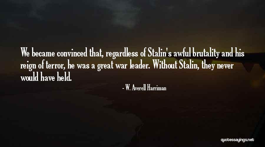 Halverson Wood Quotes By W. Averell Harriman Halverson Wood Quotes By W. Averell Harriman