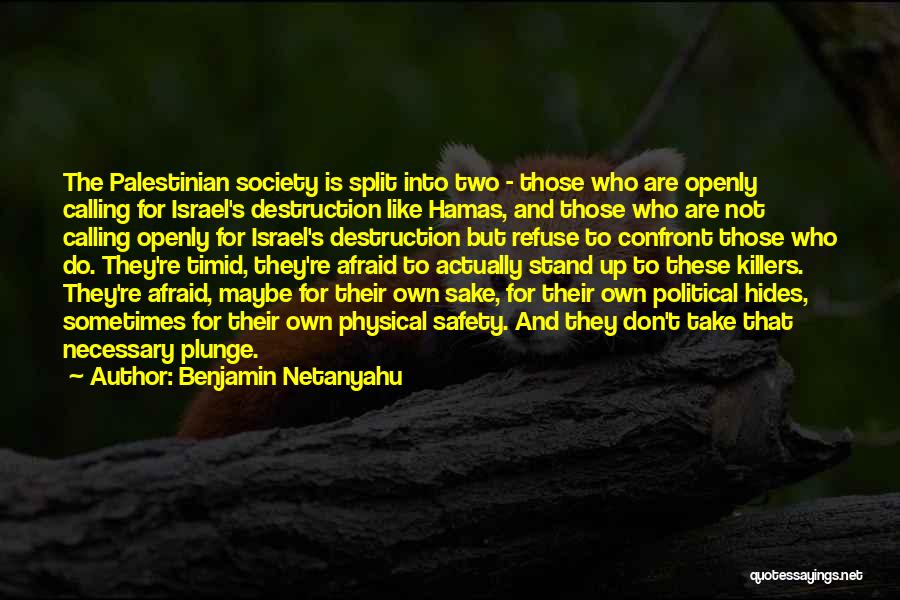 Hamas Quotes By Benjamin Netanyahu