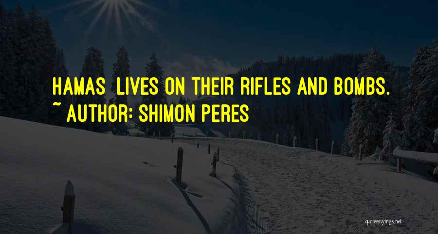 Hamas Quotes By Shimon Peres