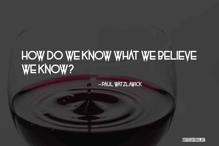Hambrecht Quist Quotes By Paul Watzlawick Hambrecht Quist Quotes By Paul Watzlawick