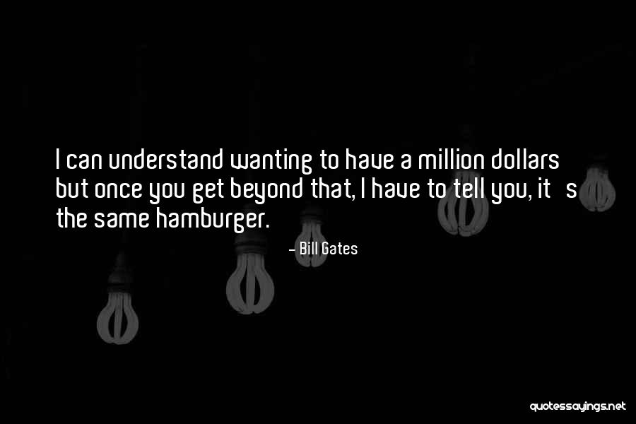 Hamburgers Quotes By Bill Gates