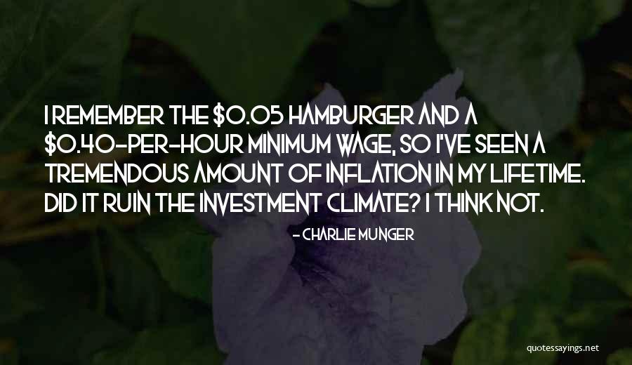 Hamburgers Quotes By Charlie Munger