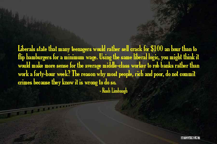 Hamburgers Quotes By Rush Limbaugh