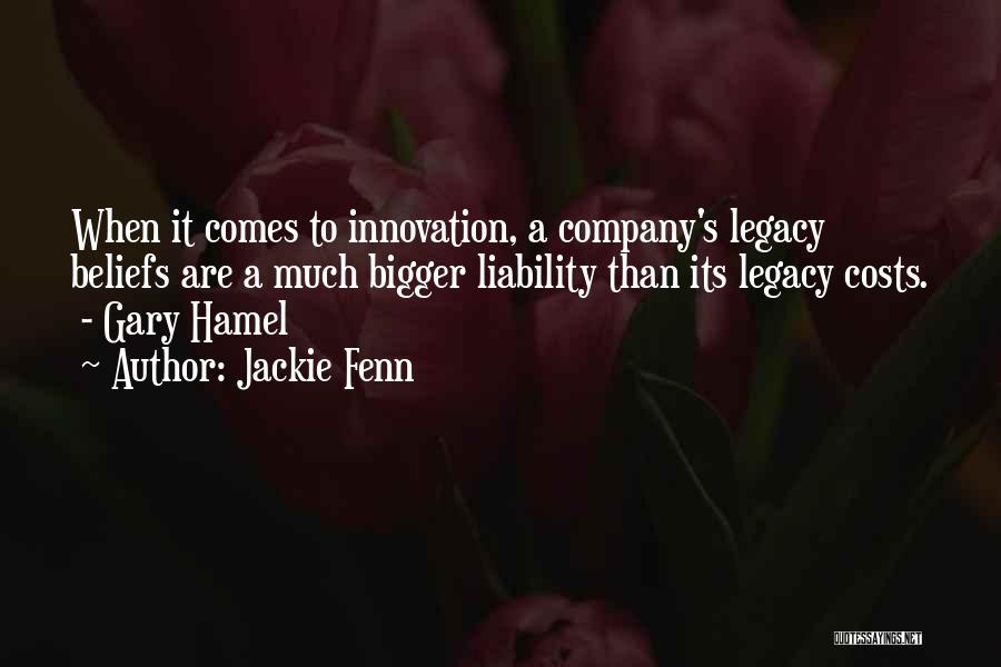 Hamel Quotes By Jackie Fenn