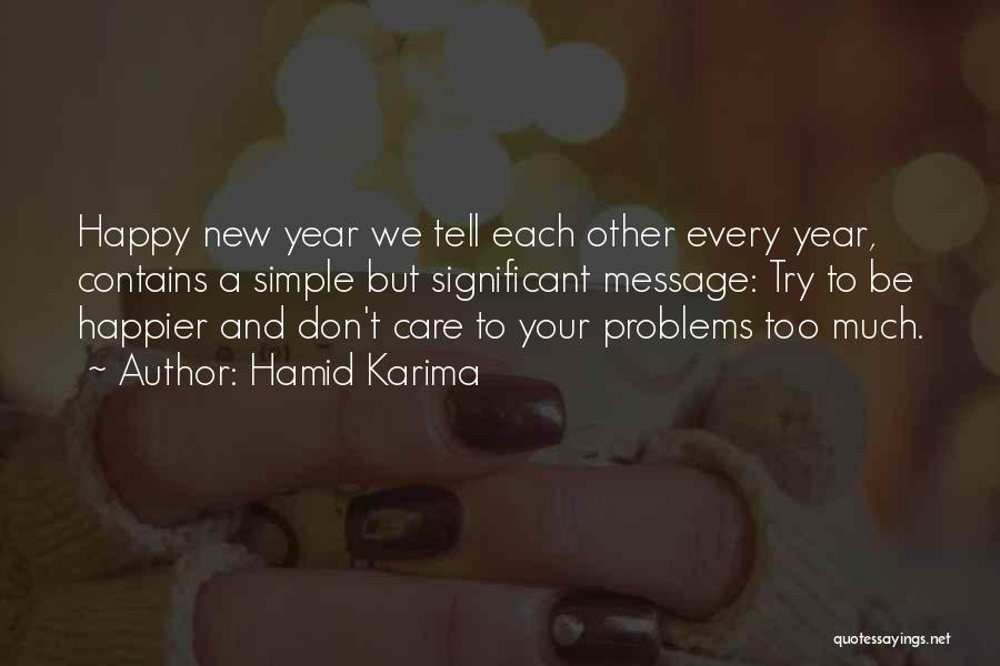 Hamid Karima Quotes 1730930