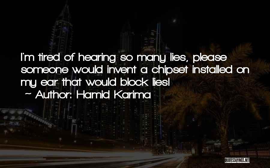 Hamid Karima Quotes 1970000