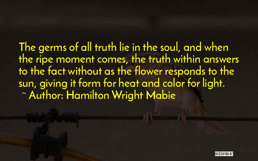 Hamilton Mabie Quotes By Hamilton Wright Mabie